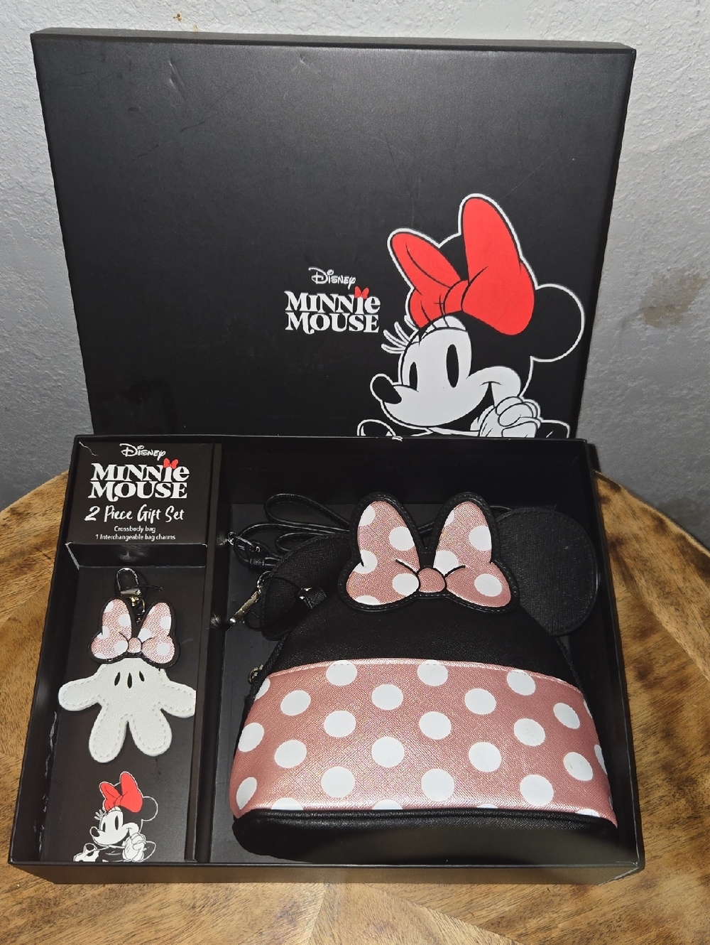Minnie Mouse Handbag With Bag Charm